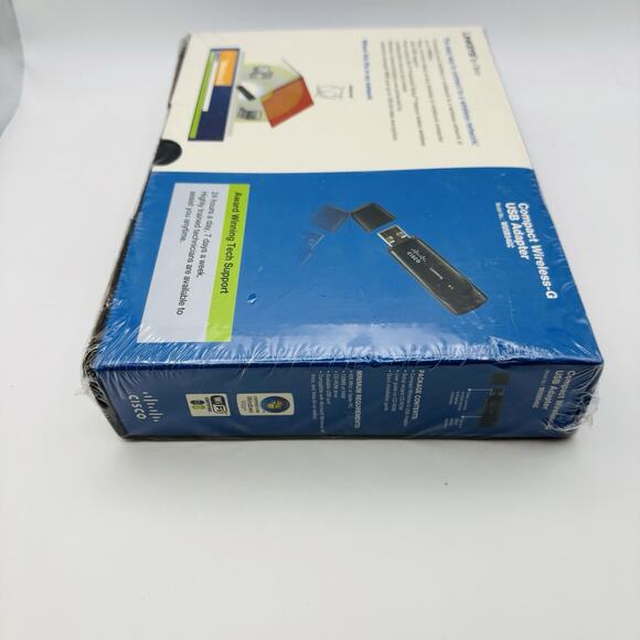 Linksys Compact Wireless - G USB Adapter Model WUSB54GC BRAND NEW Sealed. - Picture 8 of 16